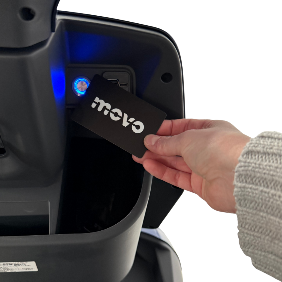 MOVO Mach Mobility Scooter — Electric Blue